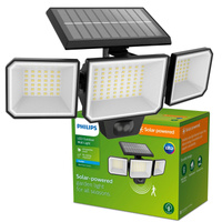 Naświetlacz Solarny Lampa Elewacyjna LED 5000K IP65 Czujnik Ruchu PHILIPS