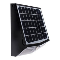 Lampa Ogrodowa Solarna Kinkiet Elewacyjny TRANSFORMER LED IP65 15W 4000K Czujnik Czarna Eko-Light