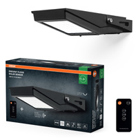 Naświetlacz LED Reflektor Zewnętrzny 10W 1200lm 4000K 95° Solarne Czarny IP65 z Czujnikiem Ruchu i Zmierzchu Endura Flood Osram