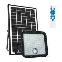 Naświetlacz LED Lampa Solarna 30W 4000K 4800lm IP65 Czujnik Ruchu + Pilot KOBI