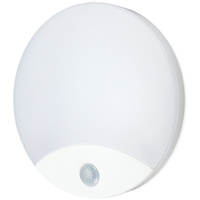 Lampa Natynkowa Plafon LED Kinkiet z Czujnikiem Ruchu i Zmierzchu 10W Barwa Neutralna 4000K IP44 ORBIS Kobi