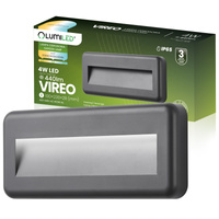 Lampa Ogrodowa Zewnętrzna Schodowa Kinkiet Elewacyjny CCT 3000-6500K LED 4W IP65 VIREO LUMILED