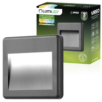 Lampa Ogrodowa Zewnętrzna Schodowa Kinkiet Elewacyjny CCT 3000-6500K LED 4W IP65 VIREO LUMILED