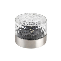 Lampa Ogrodowa Zewnętrzna Solarna Kinkiet Elewacyjny LED 0.5W 10lm 3000K IP44 Srebrny Nowoczesny Lentula Rabalux
