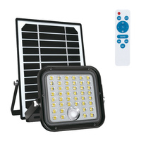 Naświetlacz LED Lampa Solarna 10W 4000K 1500lm IP65 Czujnik Ruchu + Pilot KOBI