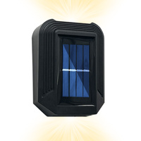 Naświetlacz LED Lampa Solarna Elewacyjna Kinkiet Ogrodowy 6000K IP44 Zimny