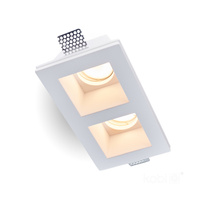 Oprawa Sufitowa Reflektor Regulowany GU10 Biała Torso Kobi