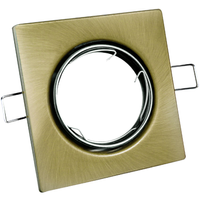 Oprawa sufitowa RUCHOMA OPIN GOLDLUX (Polux) KWADRAT STAL PATYNA