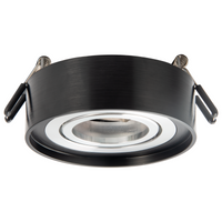 Oprawa Podtynkowa MR16 Czarna Srebrna 12V GAJA Sanico Goldlux