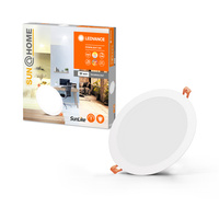 Oprawa Podtynkowa LED 22W 1500lm Downlight CCT Ściemnialna Ra ≥ 95 23cm Okrągła SUN@HOME LEDVANCE