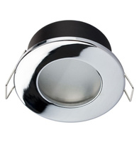 Oprawa Halogenowa Podtynkowa Wpuszczana LED MR16 Okrągła Chrom AQUS Lumiled