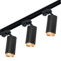 ZESTAW Szynoprzewód Listwa Szyna 1m + 3x Lampa Sufitowa Reflektor GU10 Oświetlenie Szynowe LUMILED