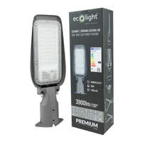 Lampa Uliczna Drogowa LED 30W 3900lm 4000K Neutralna IP65 130lm/W PREMIUM Ecolight