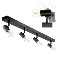 Lampa Sufitowa SPOT TUBA Reflektor Oprawa Halogenowa 4x E27 GLASA LUMILED