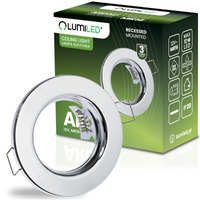 Oprawa Halogenowa Podtynkowa Okrągła Chrom GU10 MR16 ARDALI LUMILED