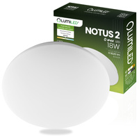 Plafon LED Lampa Sufitowa Natynkowa 18W NOTUS 2 Okrągły IP44 33 cm LUMILED