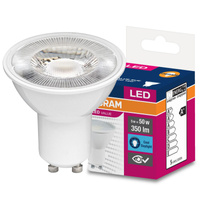 Żarówka LED PAR16 Reflektor GU10 4.5W = 35W 350lm 6500K Zimna 120° VALUE Osram