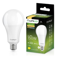 Żarówka LED E27 A70 18W = 150W 2421lm 3000K Ciepła 260° LUMILED