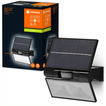 Naświetlacz LED solarny 2.9W 380lm 3000K z Czujnikiem ruchu i zmierzchu Endura FLOOD SOLAR LEDVANCE