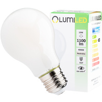 Żarówka LED E27 A60 10W = 75W 1100lm 4000K Neutralna 360° Filament LUMILED