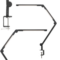 Lampka Biurkowa Stołowa LED 20W 800lm CCT 120° Czarna Tenuix Kobi