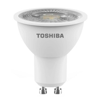 Żarówka LED Halogen GU10 5.5W = 63W 450lm 6500K Zimna Reflektor Punktowy TOSHIBA