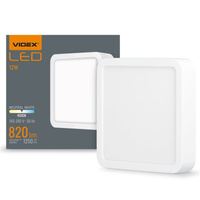 Panel LED Oprawa Natynkowa Plafon 12W 1250lm 4000K Neutralna Biała Videx