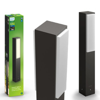 Lampa Ogrodowa Zewnętrzna SŁUPEK 42cm LED 9W 1000lm 2700K IP44 Stratosphere Philips