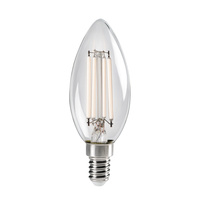 Żarówka LED E14 Edison C35 4.5W = 40W 470lm 2700K Ciepła Przezroczysta XLED Filament Kanlux