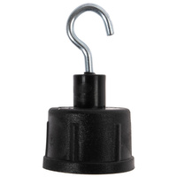 Metalowy HAK uchwyt zaczep końcówka do girlandy mimosa