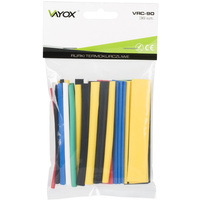 Rurki Termokurczliwe Koszulki Opaski Kolorowe 36szt 90mm