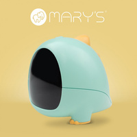 Zegar Elektroniczny dla Dzieci BUDZIK Zielony USB Akumulatorowy 1200mAh DINO MARY'S