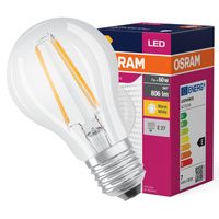 Żarówka LED A60 E27 6.5W = 60W 806lm 2700K Ciepła 300° VALUE CLASSIC Osram
