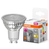 Żarówka LED PAR16 Reflektor GU10 4.5W = 50W 350lm 2700K Ciepła CRI90 36° Ściemnialna SUPERSTAR Osram