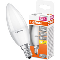 Żarówka LED B37 Świeczka E14 4.9W = 40W 470lm 2700K Ciepła 180° STAR CLASSIC Osram