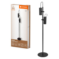 Lampa Stojąca Podłogowa Oprawa Oświetleniowa Dekoracyjna 2xGU10 Reflektor Czarna LEDVANCE