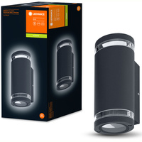 Lampa Ogrodowa Zewnętrzna Kinkiet Elewacyjny LED GU10 IP44 Szary Endura Ledvance