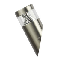 Lampa Ogrodowa Zewnętrzna Kinkiet Elewacyjny LED 7W 560lm 4000K IP54 Srebrny Nowoczesny Lisbon Rabalux