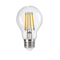 Żarówka LED E27 Edison A60 7W = 60W 810lm 6500K Zimna Przezroczysta XLED Filament Kanlux
