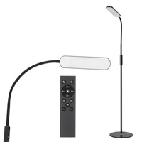 Lampa Stojąca Podłogowa LED 10W 400lm CCT 180° Czarna Telio Kobi