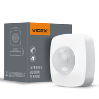 Czujnik Ruchu i Zmierzchu Światła Zewnętrzny 1200W Biały IP54 VL-SPC24W Videx