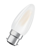 Żarówka LED B35 B22d 3.4W = 40W 470lm 2700K Ciepła Biała FILAMENT ŚCIEMNIALNA LEDVANCE