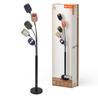 Lampa Podłogowa Oprawa Stojąca Dekoracyjna E14 Wielokolorowy Decor Ledvance