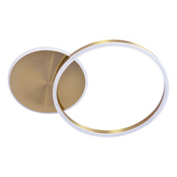 Lampa Sufitowa LED 33W 2700lm 4000K Neutralna Złota ROMAN Sanico Goldlux