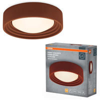 Plafon LED Lampa Sufitowa Natynkowa 13W 800lm 3000K Ciepła 116° Brązowa Ściemnialna Orbis Concrete Osram