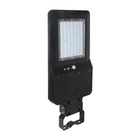 Lampa Oprawa Uliczna Solarna LED 40W 4000K Z czujnikiem ruchu Czarna IP65 VT-ST42 V-TAC – 3 Lata Gwarancji