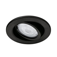 Oprawa Podtykowa LED FRESCO GU10 Okrągła Ruchoma Czarna PHILIPS