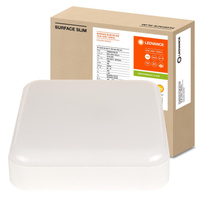 Panel LED Oprawa Lampa Sufitowa 10W 1050lm 3000K Ciepła Natynkowa Biały 20x20cm Surface Ledvance