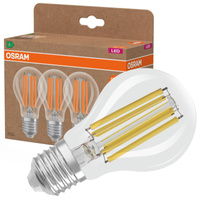 3x Żarówka LED A60 E27 7.2W = 100W 1521lm 4000K Neutralna 320° Filament CLASSIC ENERGY EFFICIENCY Osram