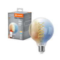 Żarówka LED E27 8W = 60W 806lm CCT Ściemnialna SMART+ WiFi Filament Globe Ledvance